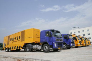 三门峡发电车租赁-发电机组散热器铜质与铝质哪个散热好？